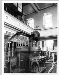 Ebenezer Chapel Walkley interior